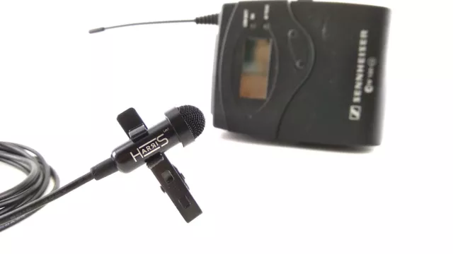 HARRIS LM1 Lavalier mic,Sennheise Me2,ME4-N, MKE SK100 SK300 EW100 replacement