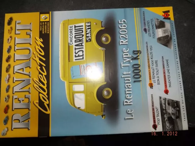 GC Revue Renault Collection avec fiche : Renault Type R2065 1000kg