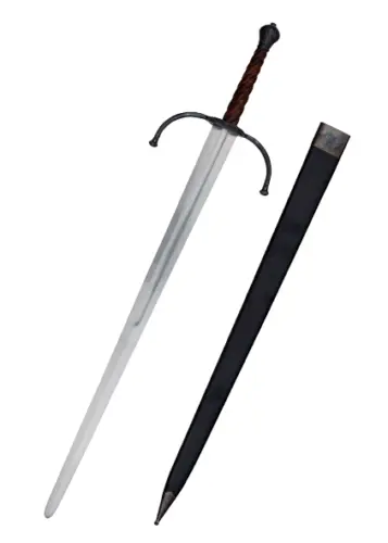 Hand forged Carbon Steel Hunting Templar Sword/ Sharp/ Medieval sword.