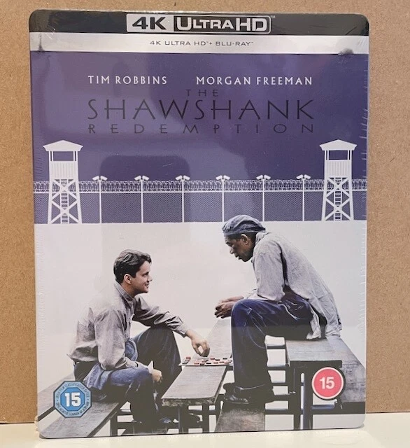 THE SHAWSHANK REDEMPTION 4K UHD Blu Ray Steelbook - NEW & SEALED - Free ...