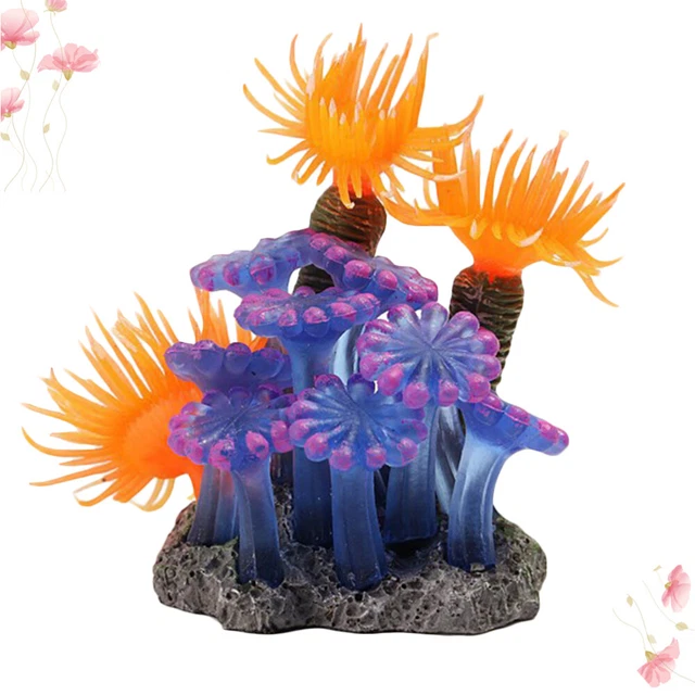 Decoraciones de acuario plantas falsificaciones plantas acuario