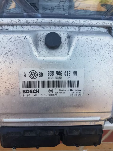 VW GOLF MK4 1.9 tdi PD150 BOSCH ENGINE CONTROL UNIT ECU 038906019HH