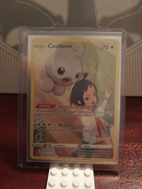 Pokémon TCG Castform Lost Origin Trainer Gallery TG11/TG30 Holo Ultra Rare