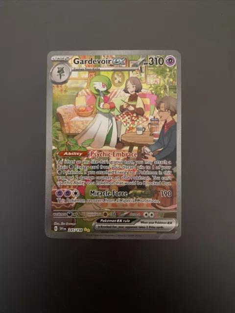 Pokemon Gardevoir EX Ultra Rare 228/198 NM Scarlet And Violet for