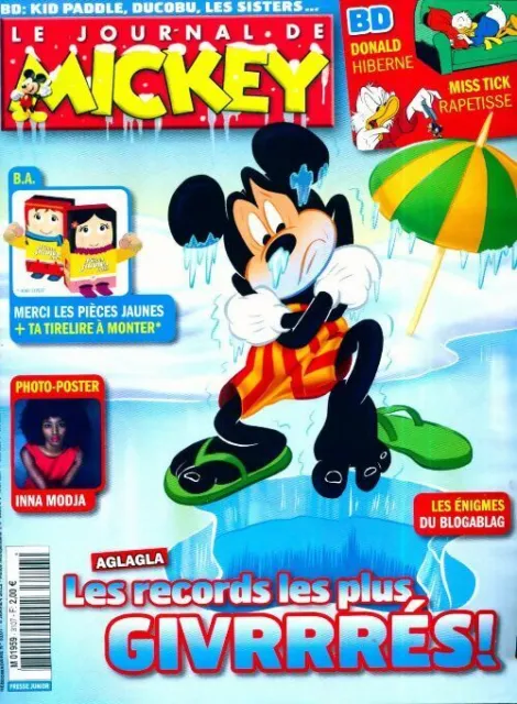 3331664 - Le journal de Mickey n°3107 : Les records les plus givrrrés ! - Disney