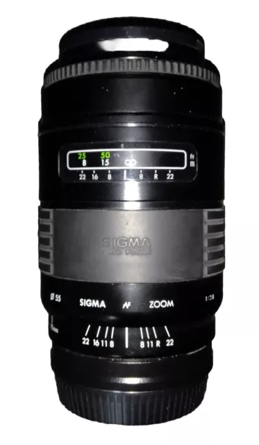 SIGMA AF Zoom O 55 ,1:2,8,f=75-200mm,Multicoated,Lens  Made In Japan, Yashica...