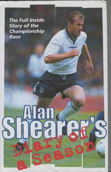 Book : Alan Shearer's Diary of a Season - Blackburn Rovers League Champions