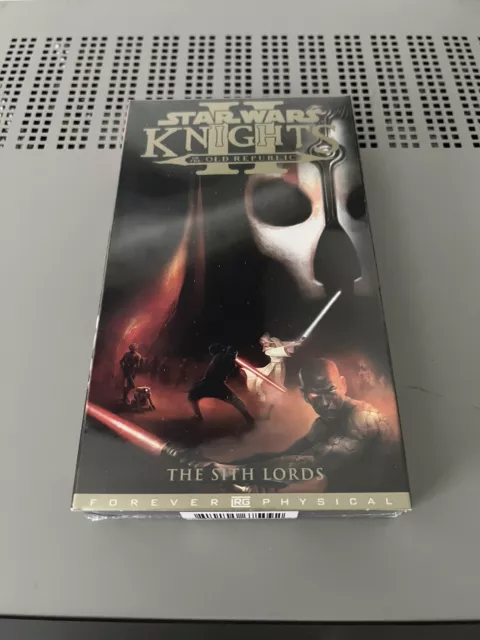 Star Wars Knights Old Republic II 2 Sith Lords Interruptor VHS LRG Pax West TOTALMENTE NUEVO