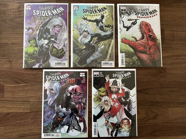 Marvel Comics Symbiote Spider-Man Crossroads #1 2 3 4 5 1-5 Series Run Lot NM