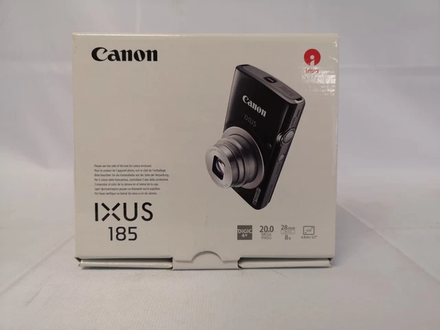 Canon IXUS 185 20.0mp Digital Camera Silver  S25