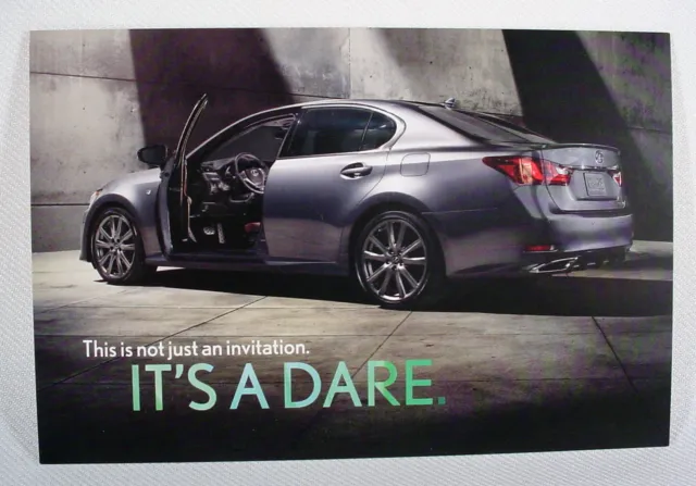 2013 Lexus Gs  Post Card - Original