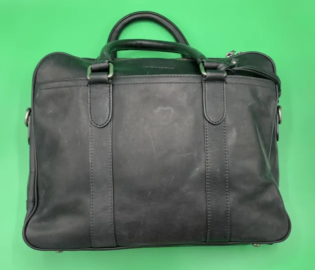 Frye Logan Leather Messenger Work Bag Briefcase NWT