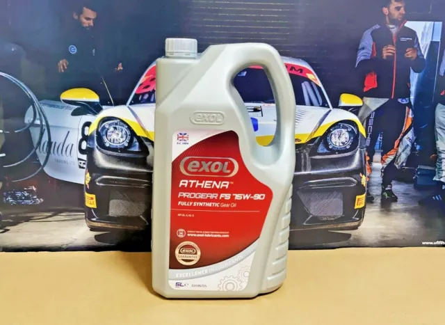 5L Fully Synthetic SAE 75w90 75W/90 Gear Oil 5 Litres GL-4 GL-5 Athena