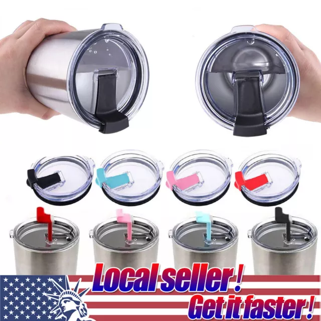 Splash Spill Proof 20/30 OZ Cup Lid For YETI Rambler Tumbler Ozark Trail Cup dis