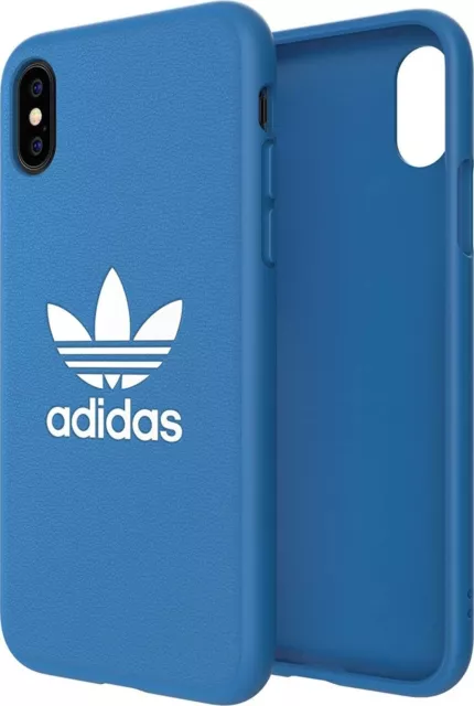 adidas - Moulded Basic, Custodia per IPHONE XR - BLU