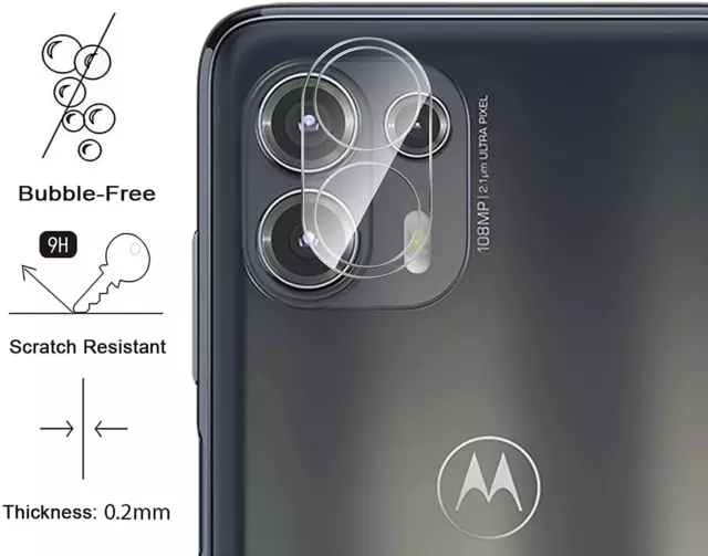 For Motorola Edge 20 Lite Camera Lens Tempered Glass Protector 3