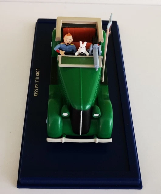 Les voitures de TINTIN l'auto-mitrailleuse L'oreille cassée 12 29912 Moulinsart 2020 – La Marque Zone