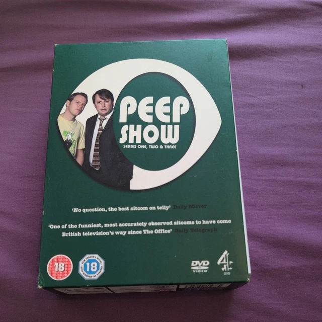 PEEP SHOW THE Complete Series 1-9 (DVD Box Set) REGION 2 VGC