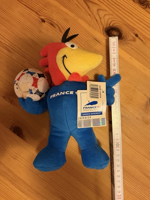 Figurine Footix France 98 - Arthus Bertrand, Métal Argenté, Très Bon état