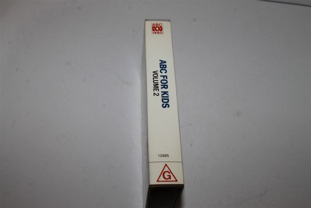 ABC FOR KIDS Volume 2 VHS ABC Video 1992 $9.99 - PicClick AU
