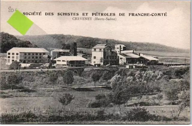 CREVENEY société des schistes et pétroles de Franche-Comté                 17085