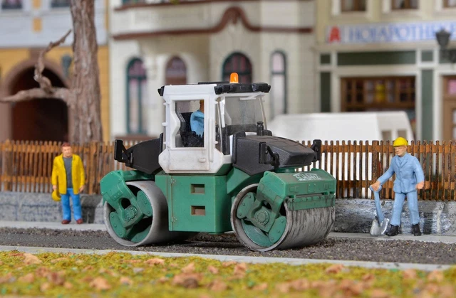 KIBRI 11502 Bomag Rouleau " Noir Construction "