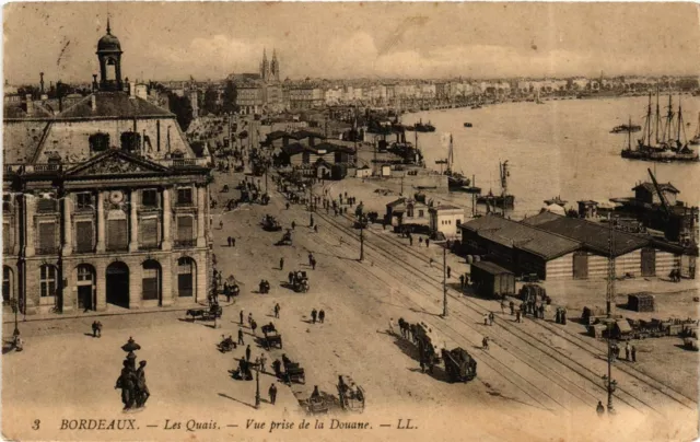 CPA Gironde BORDEAUX view taken from Customs (982499)
