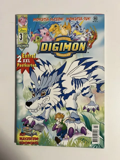 Digimon Comic Heft Nr 3 Anime