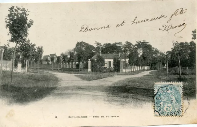 Postcard / Carte Postale / Sucy En Brie Parc De Petit Val