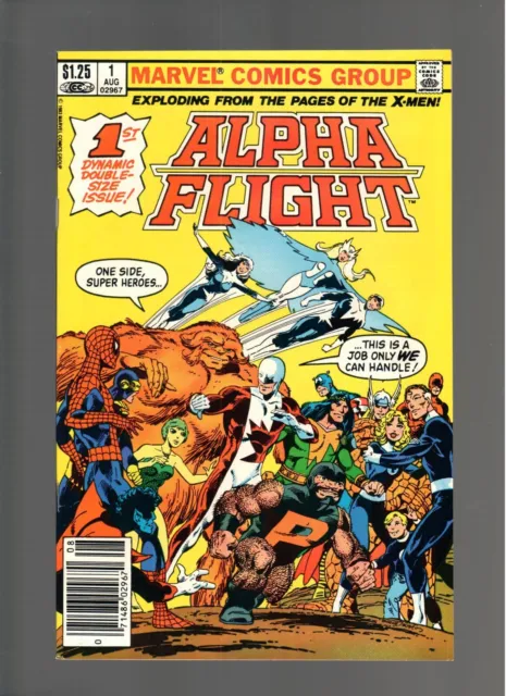 Alpha Flight # 1  (1983)  Canadian Price Variant! Unread  9.2+  Marvel Comics!