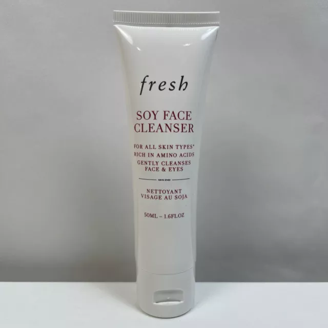 Fresh Soy Face Cleanser Face Wash for All Skin Types 50 ml / 1.6 oz Brand NEW