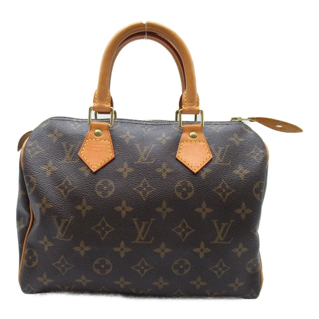 LOUIS VUITTON SPEEDY 25 Boston Handtasche M41528 Monogramm Canvas Gebraucht
