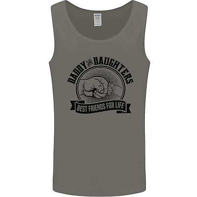 Daddy & Daughters Best Friends Fathers Day Mens Vest Tank Top