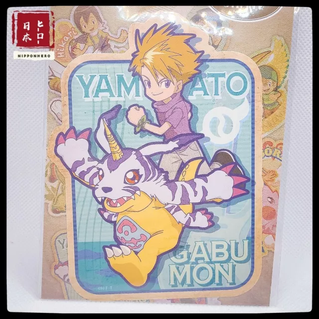 DIGIMON ADVENTURE TRI. – Taichi AGUMON ani-on music cafe CLEAR BROMIDE  POSTCARD