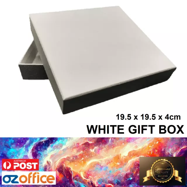 PREMIUM QUALITY White Gift Box - Solid Cardboard Gift Boxes Wedding Packaging