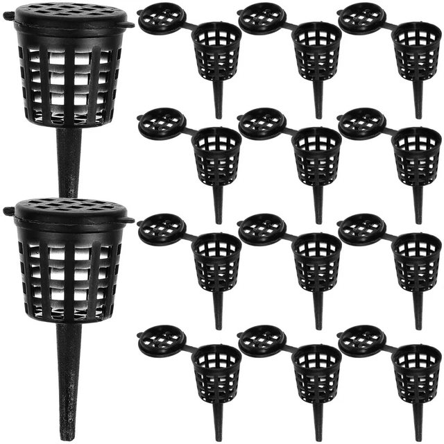 100 Pcs Engrais De Jardin Plantes Aquatiques Jardiniere Plastique