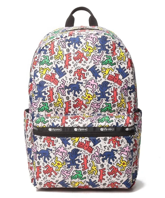 Lesportsac x Keith Haring Carson Sac à Dos Everybody Danse Bracelet