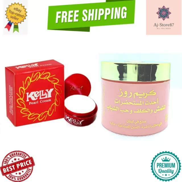 Crema de rosas para manchas de pecas y acné + Crema Kelly