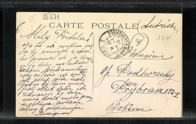 CPA Argenteuil, au Pied du Moulin d´Orgemont 1913 2