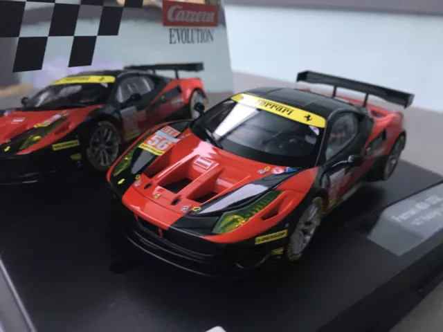 Carrera Evolution 27511 Ferrari 458 GT2"" AT RACING N. 56" NUOVO IMBALLO ORIGINALE