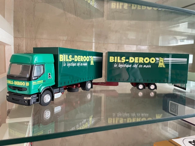 CAMION ELIGOR LBS RENAULT Premium 1/43 Série limitée 500ex Goodyear EUR