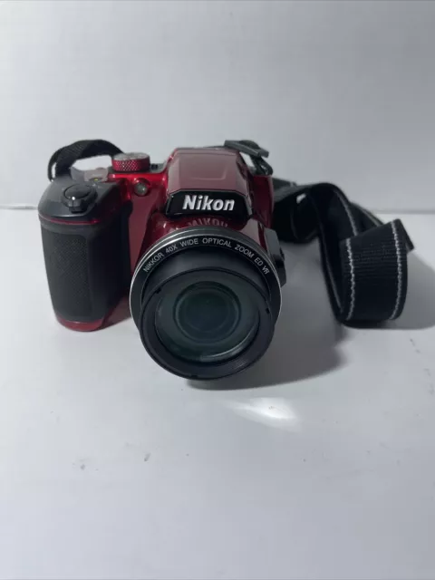 Nikon Coolpix B500 16.0 MP Digital SLR Camera - Red