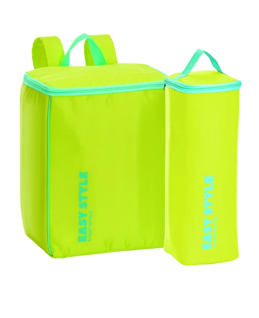 Set 2 Borse Easy Style Giostyle Termico Zaino E Portaborraccia