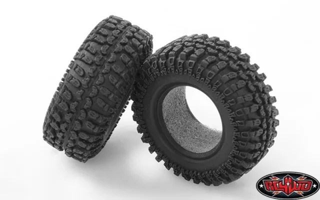RC4WD Z-T0028 2x Rok Lox 1.0" Micro Comp Tires w/Foams (2)