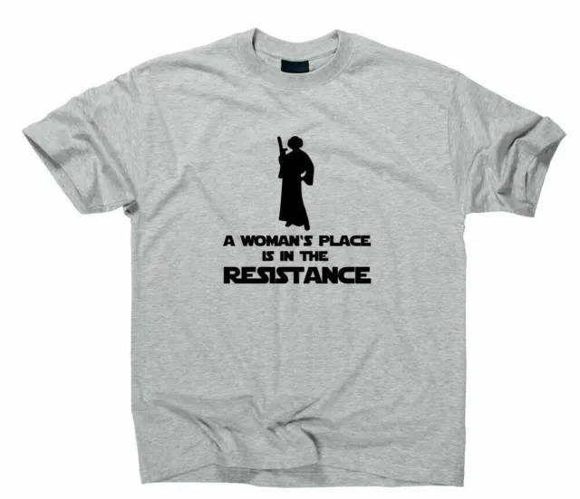 A Femme Lieu Is IN The Resistance T-Shirt Princesse Leia Princesse Star Wars