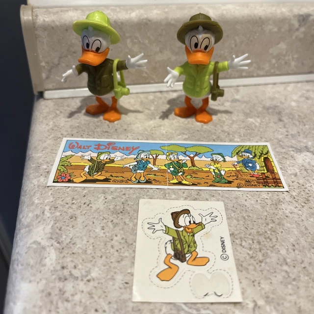 Paperino Safari Kinder Componibile con Variante  cartina e adesivo