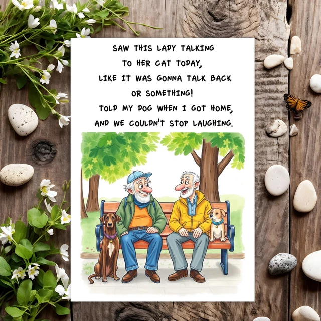 FUNNY BIRTHDAY CARD Joke Humour for Him Her Men Woman Male Female ...