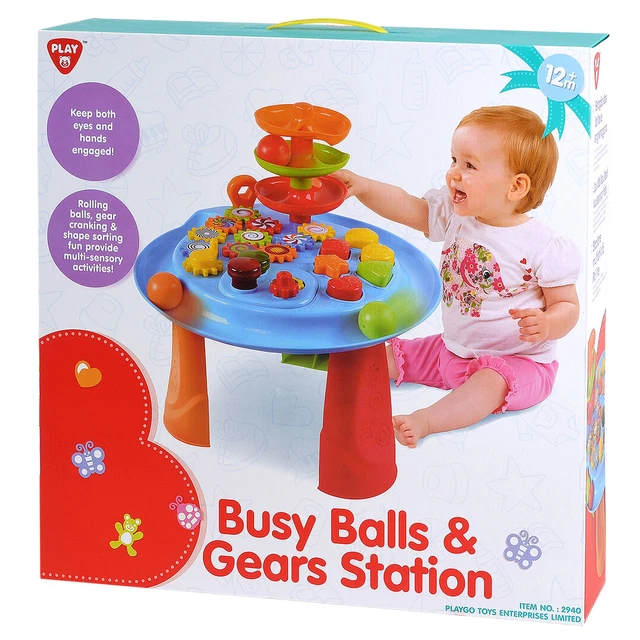 PLAYGO INFANT&TODDLER Busy Balles & Gears Station