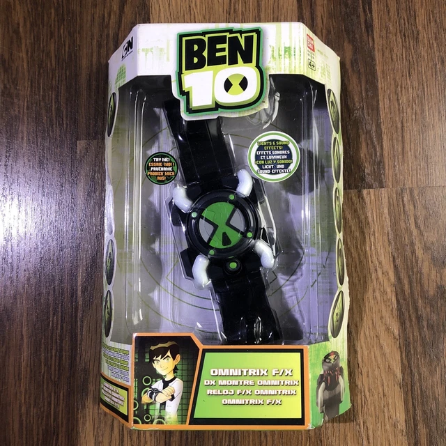 BEN 10 OMNITRIX F/X Watch 2011 Lights Sound Effect Cartoon Network