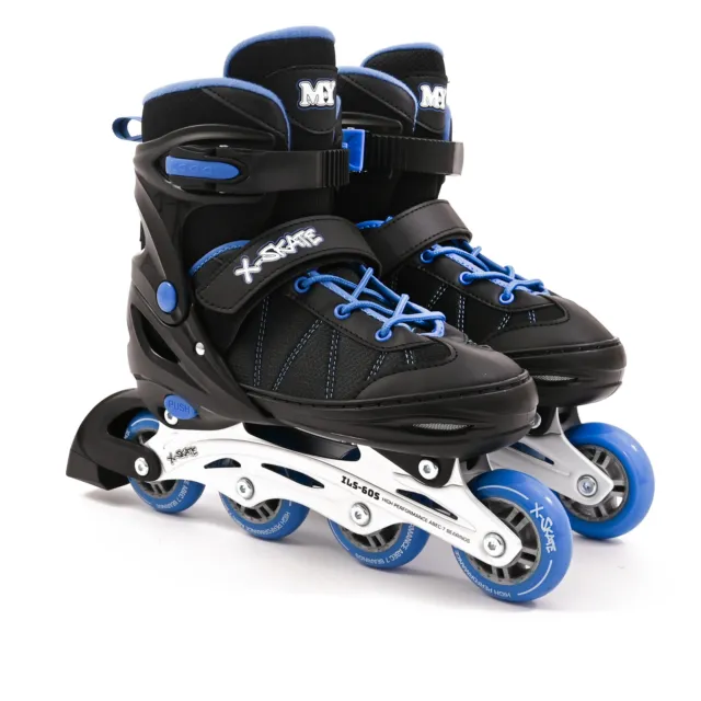 M.Y X-Skate Adjustable Inline Roller Skates with Built In Adjusters Roller Boots